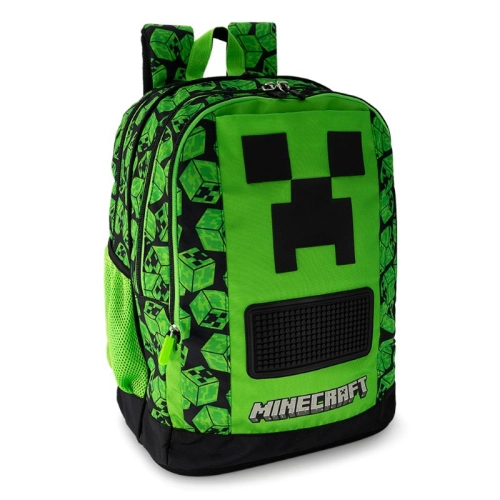 Ученическа детска раница с три отделения Minecraft Creepers PAT64053
