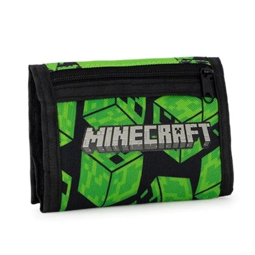 Детски портфейл със закопчаване с велкро Minecraft Creepers PAT64056