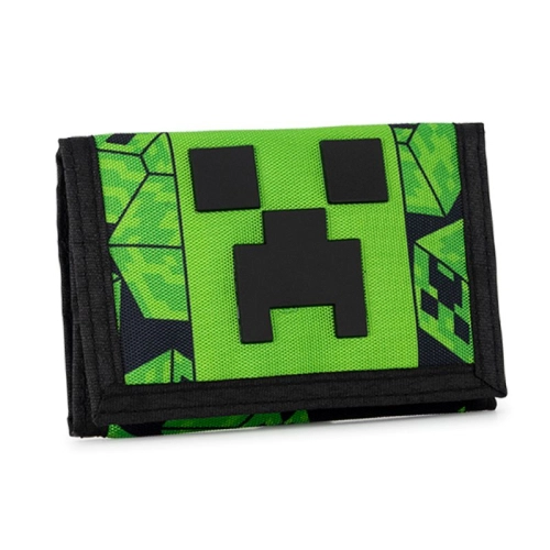 Детски портфейл със закопчаване с велкро Minecraft Creepers PAT64056