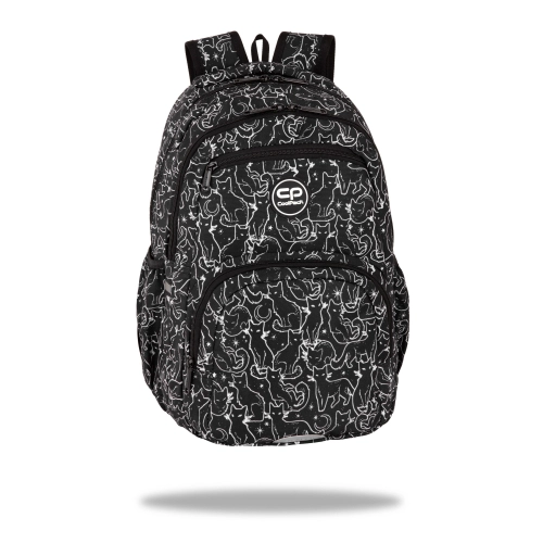 Ученическа детска раница с 2 отделения Pick Black Cats PAT64151