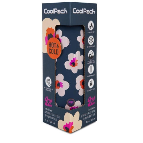 Детска термо бутилка с цветя Bonet Flores Nina PAT64155