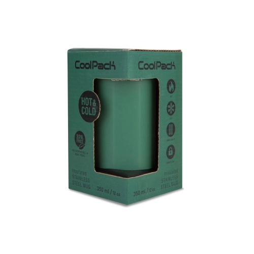Зелена термочаша за кафе Tom 350 ml Pine PAT64160 Зелена термочаша за кафе Tom 350 ml Pine PAT64160
