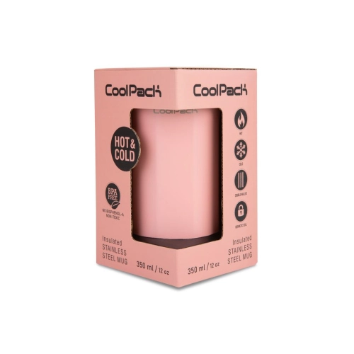 Розова термочаша за кафе Tom 350 ml Powder Pink PAT64162 Розова термочаша за кафе Tom 350 ml Powder Pink PAT64162