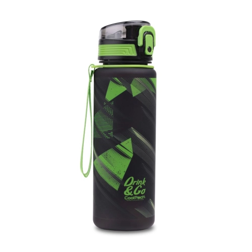 Детска зелена бутилка за вода Brisk 600ml Green Mirror PAT64181