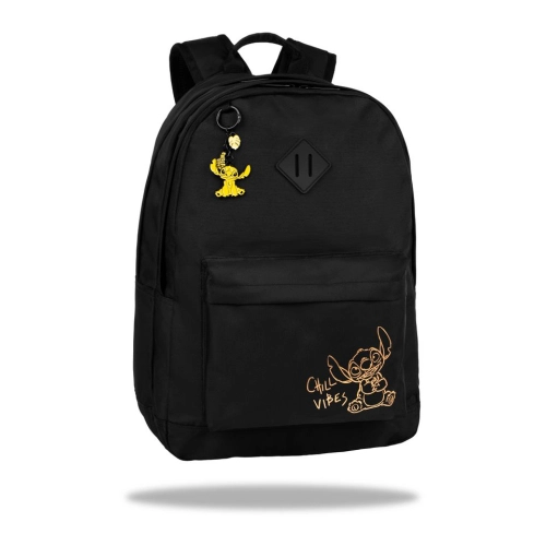Детска ученическа раница с 1 отделение Scout Black 2 Stitch PAT64191