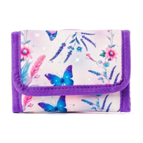 Детски компактен и удобен портфейл Butterflies PAT64268