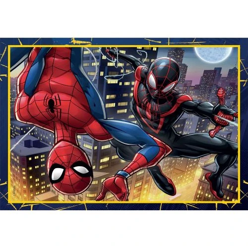 Комплект 4 броя детски пъзела Spiderman PAT64281