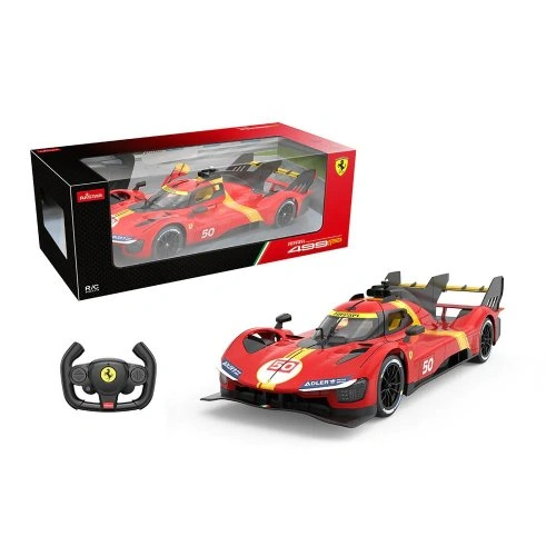 Детска игрчка Червена кола Ferrari 499P R/C 1:14 PAT64339