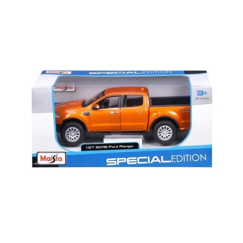 Детска играчка Оранжев джип 2019 Ford Ranger 1:24 PAT64348
