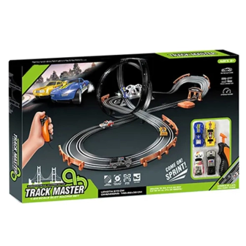 Състезателна писта 2 Коли с Допълнителен тунинг 1:64 615см. PAT64578