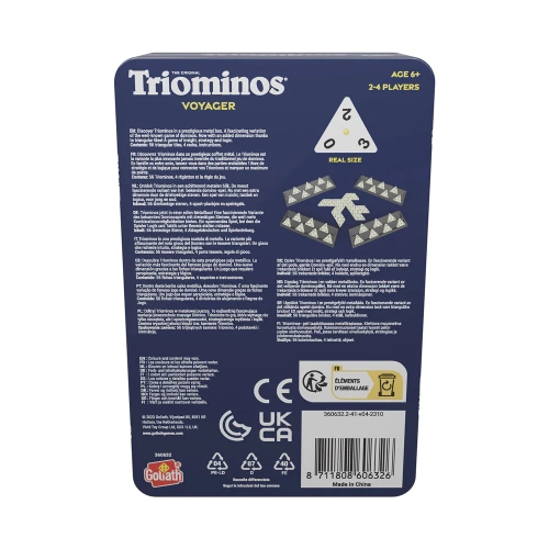 Детска игра Triominos за път в метална кутия PAT64617