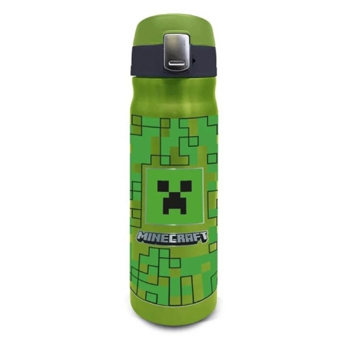 Детска зелена термо бутилка Minecraft 410 ml PAT64937