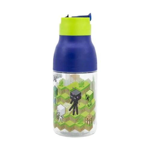 Детска бутилка Minecraft с двойно отваряне 420 ml PAT64938