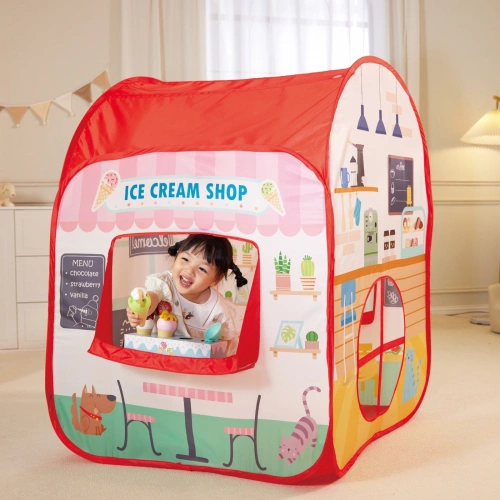 Детска палатка за игра Магазин за сладоледи и бургери PAT65016