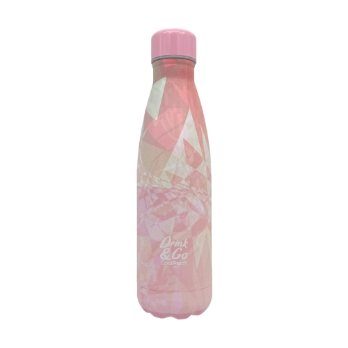 Роозова детска термо бутилка от неръждаема стомана Tie Dye PAT65031 Роозова детска термо бутилка от неръждаема стомана Tie Dye PAT65031