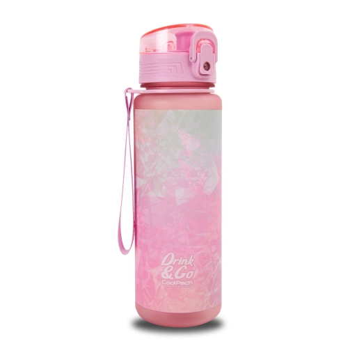 Розова бутилка за вода за деца Brisk 600ml Tie Dye PAT65032 Розова бутилка за вода за деца Brisk 600ml Tie Dye PAT65032