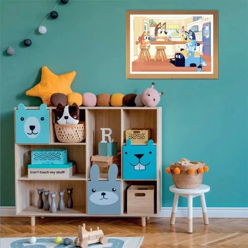 Детски занимателен пъзел за нареждане 104 части Bluey PAT65056