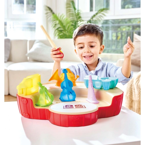 Детска музикална играчка Дървена оркестрина PAT65071