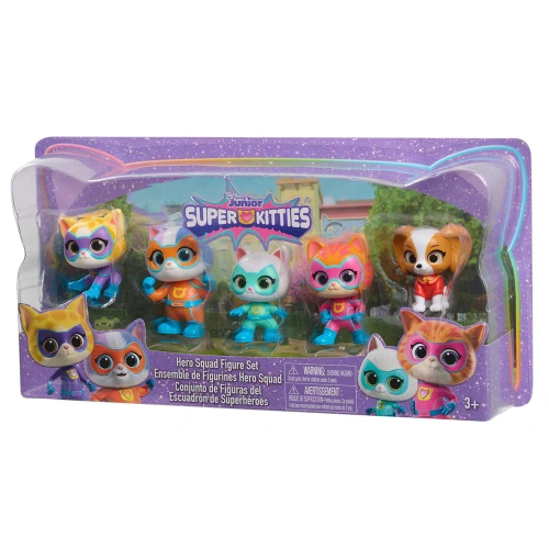 Комплект 5 броя детски фигури за игра Геройски отряд PAT65214