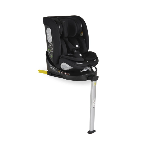 Детски черен стол за кола Strike 40-150см Deep-Black PAT65263