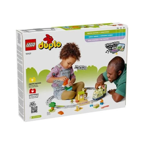 Детски комплект за игра Duplo Интерактивен приключенски влак PAT65331