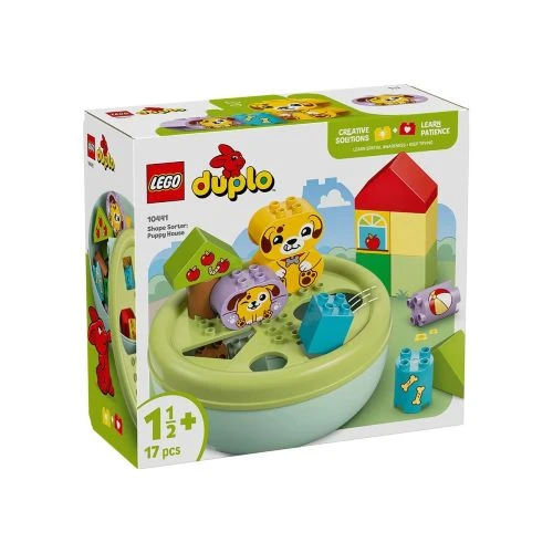 Детски комплект Duplo Сортер с формички: Къща за кученца PAT65333