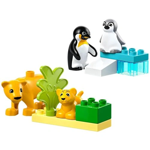 Детски комплект Duplo Семействата на дивите животни: Пингвин PAT65334