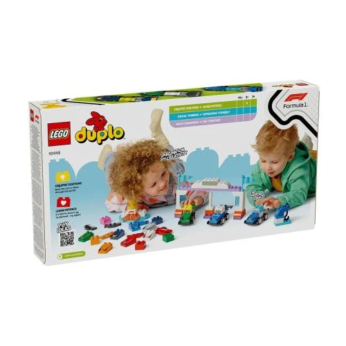 Детски комплект Duplo Отбор състезателни коли F1 и шофьори PAT65337