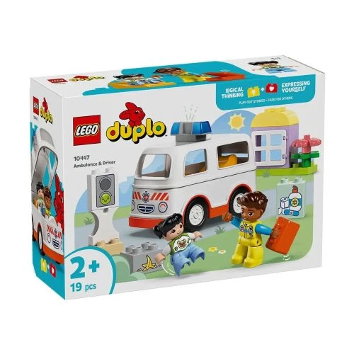 Детски занимателен комплект за игра Duplo Линейка и шофьор PAT65339