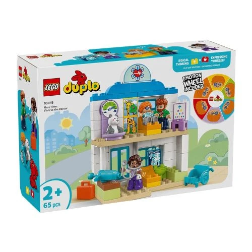 Детски комплект за игра Duplo Първо посещение при лекаря PAT65341