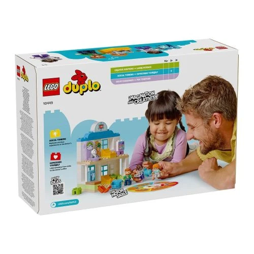 Детски комплект за игра Duplo Първо посещение при лекаря PAT65341