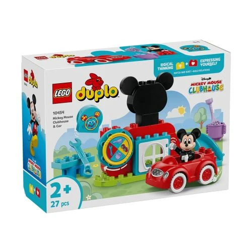 Детски комплект за игра Duplo Клубът и колата на Мики Маус PAT65345
