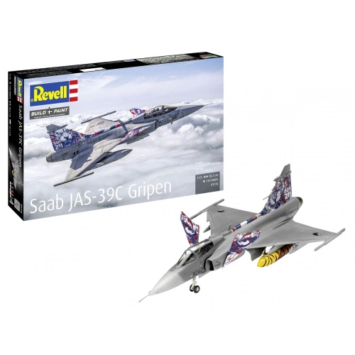 Сглобяем модел Шведски изтребител Saab JAS-39C Gripen  PAT65366
