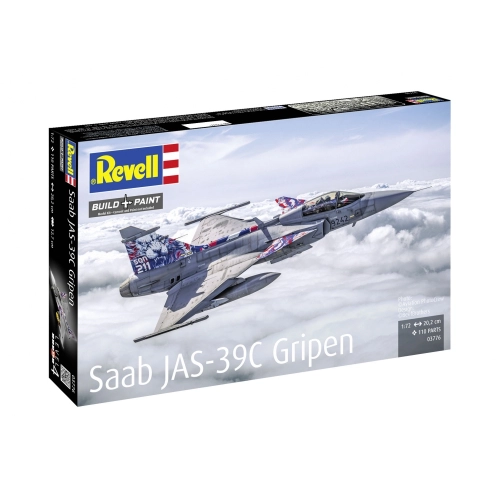 Сглобяем модел Шведски изтребител Saab JAS-39C Gripen  PAT65366