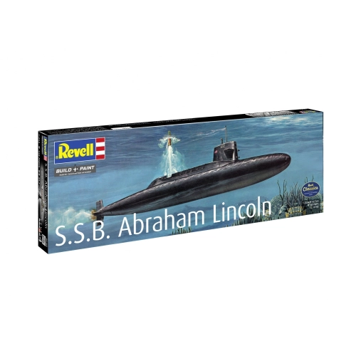 Сглобяем модел Подводница S.S.B Abraham Lincoln 158 части PAT65374