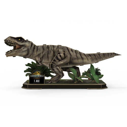 Детски занимателен пъзел Джурасик свят Т-рекс 3D 45 части PAT65380