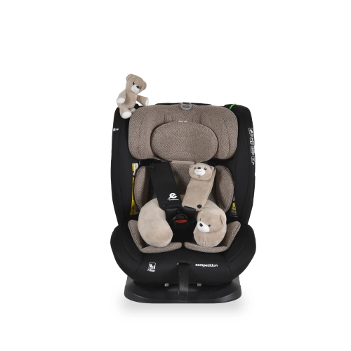Детски бежов стол за кола Competition 40-150см Cool-beige PAT65386
