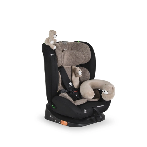 Детски бежов стол за кола Competition 40-150см Cool-beige PAT65386