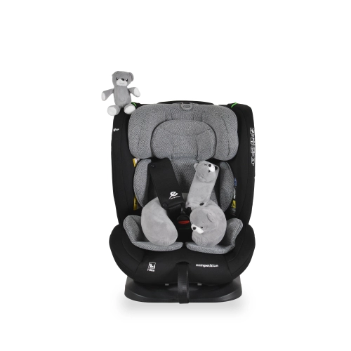 Детски стол за кола с играчк Competition 40-150см Space-grey PAT65387