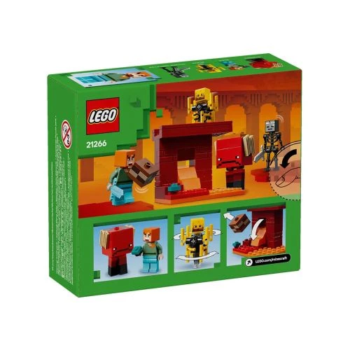 Детски игрален комплект Minecraft Битка в пъклената лава PAT65417