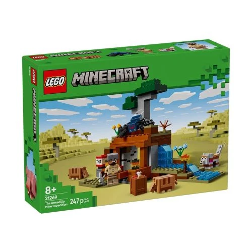Детски комплект Minecraft Минна експедиция с броненосец PAT65419