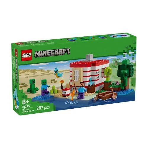 Детски комплект за игра Minecraft TNT къща в джунглата PAT65422