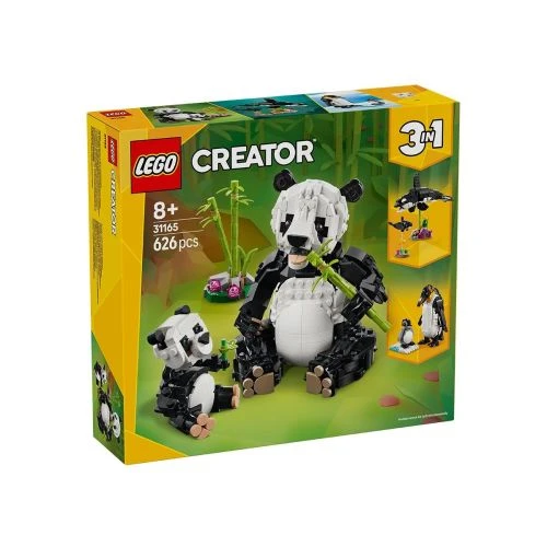 Детски конструктор Creator Диви животни: Семейство панди PAT65436