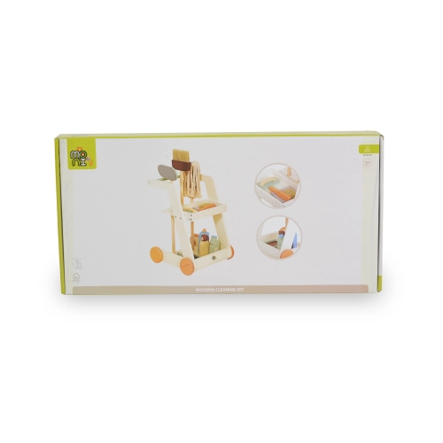 Детски игрален дървен комплект за почистване W10D787 PAT65459 Детски игрален дървен комплект за почистване W10D787 PAT65459