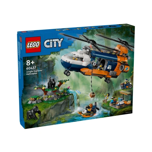 Детски комплект City Изследовател в джунглата - хеликоптер PAT65509