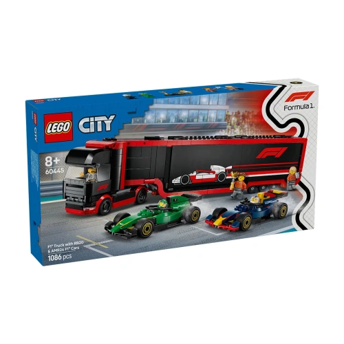 Комплект за игра City Камион от F1 с коли RB20 и AMR24 от F1 PAT65513