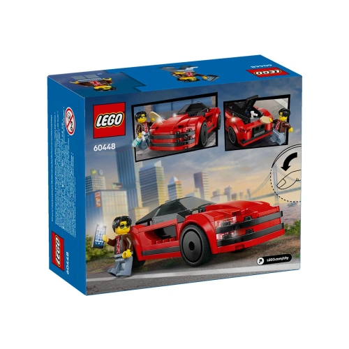 Детска занимателна играчка City Червена спортна кола PAT65515