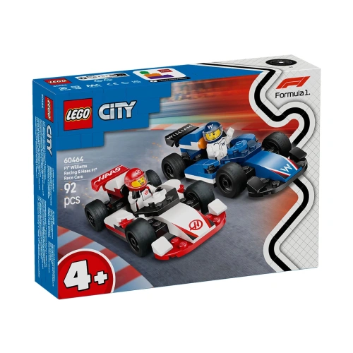Детски състезателни коли F1 Williams Racing и Haas F1 City  PAT65526
