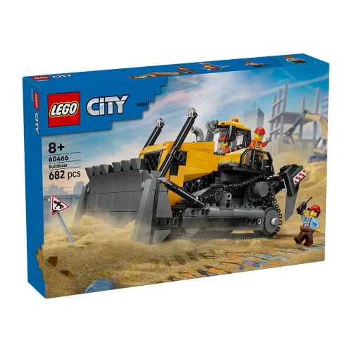 Детска играчка за построяване City Жълт булдозер PAT65528