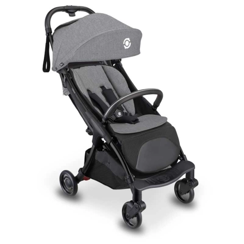 Лятна сгъваема бебешка количка Stroll Lite в сив цвят PAT65710